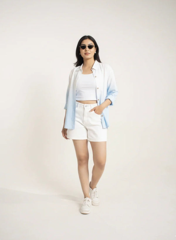 Frosty Sky Shirt — Women