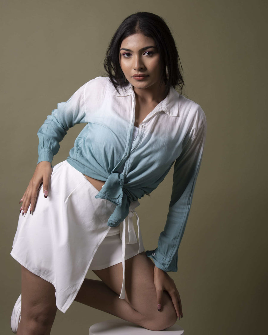 Teal Oasis Shirt — Women