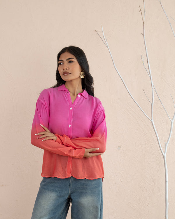 Aurora Ombré Shirt — Women