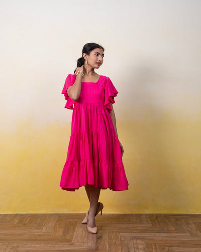 Flamingo Hour Maxi Dress