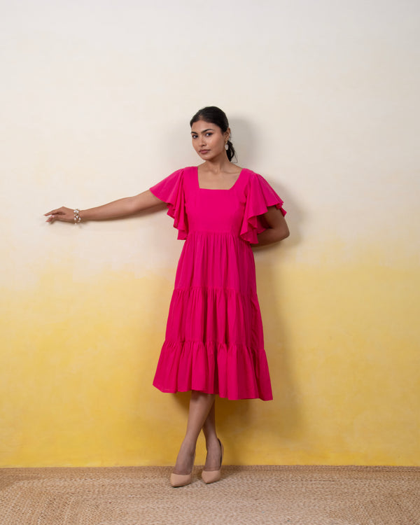 Flamingo Hour Maxi Dress