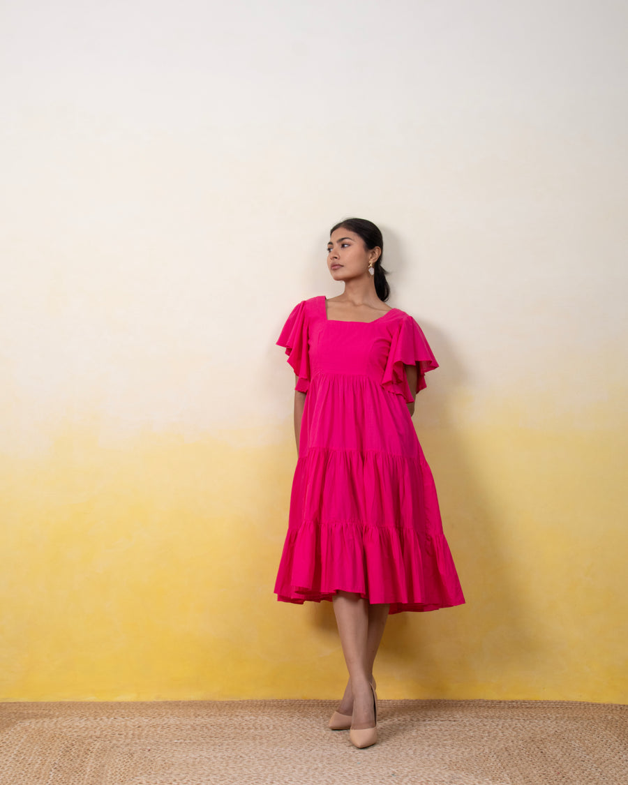 Flamingo Hour Maxi Dress