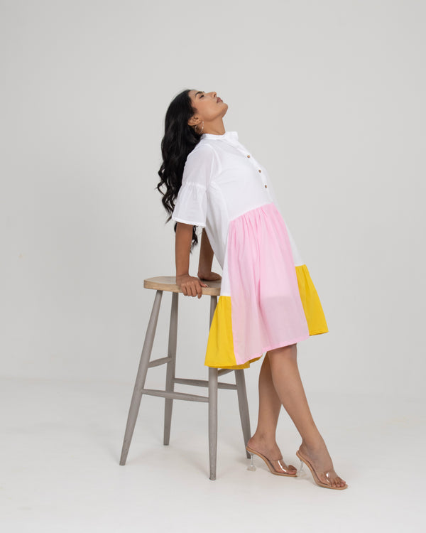Morning Mellow Shirt Dress