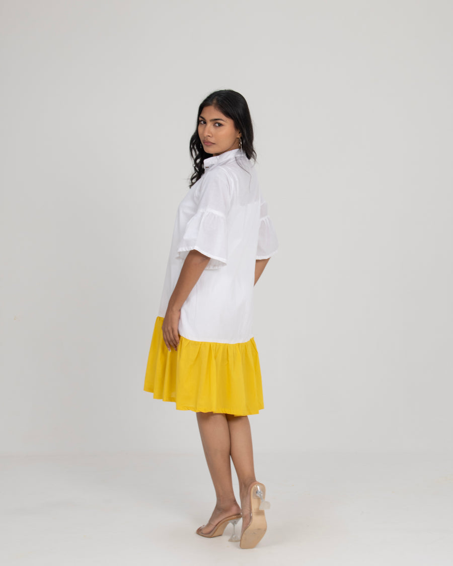 Morning Mellow Shirt Dress