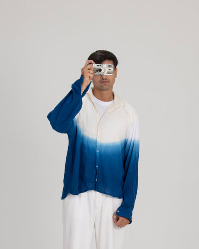 Sunday Blues Ombré Shirt — Men