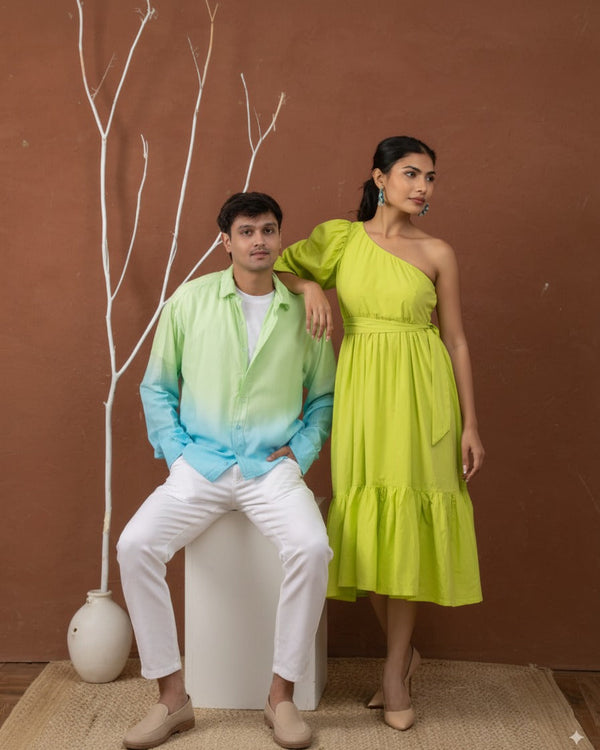 Lime Lush Couple Set