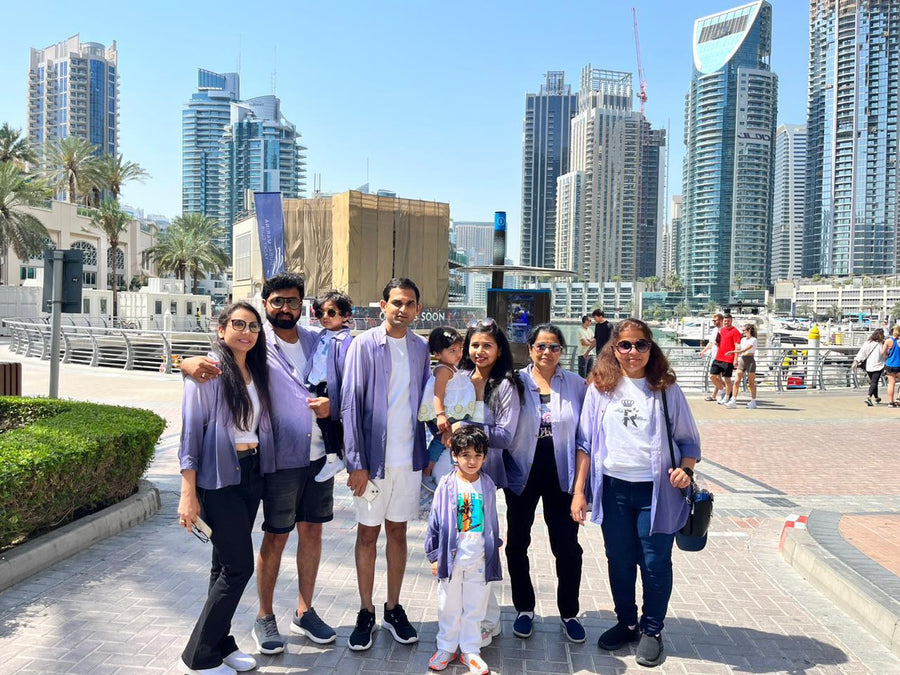 Co-ordinated Ombré Shirts — Family & Group Matching Pack