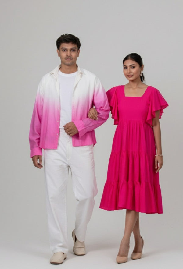 Flamingo Hour Couple Set