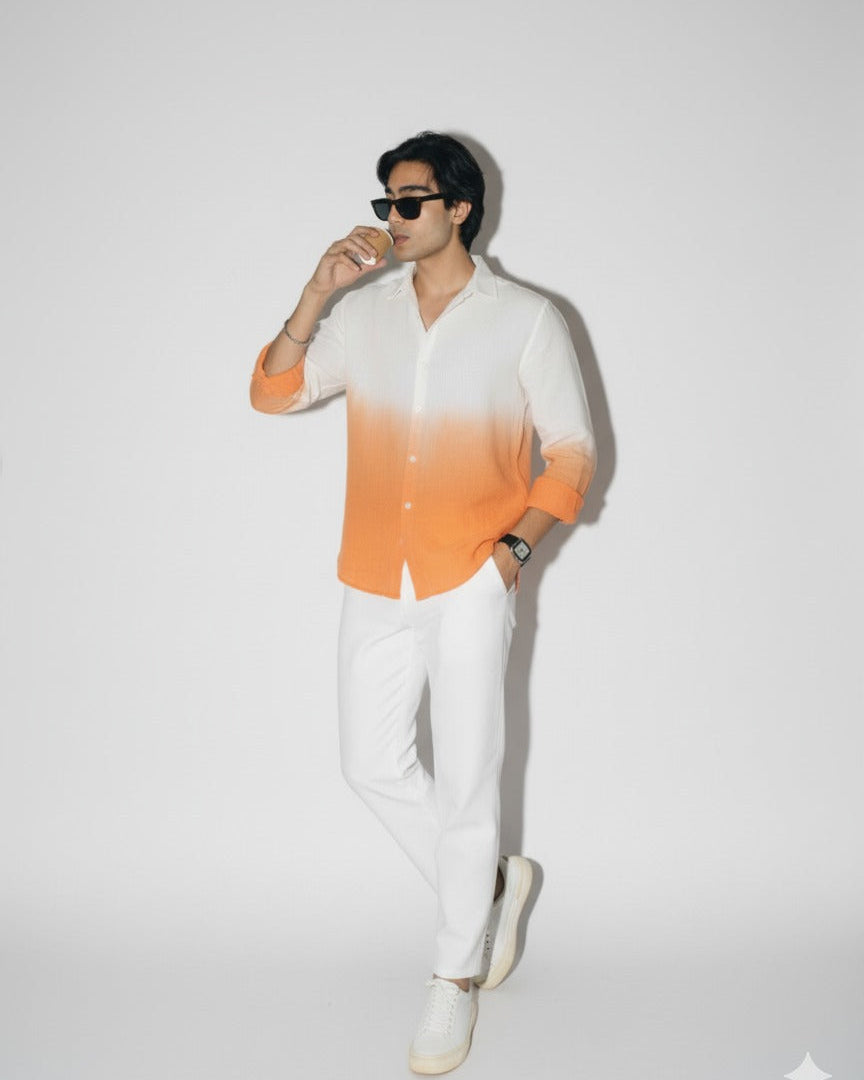 Golden Hour Ombré Shirt — Men