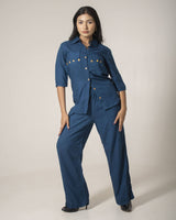 Royal Blue Dusk Co-ord Set