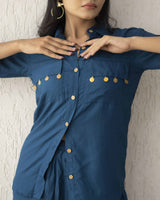 Royal Blue Dusk Co-ord Set