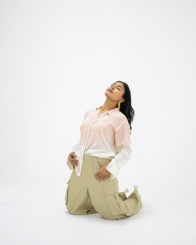 Iced Mocha Cotton Shirt