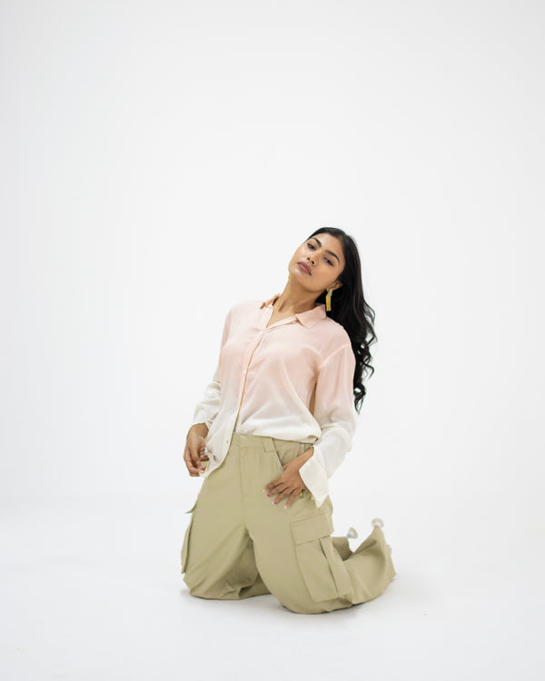 Iced Mocha Cotton Shirt