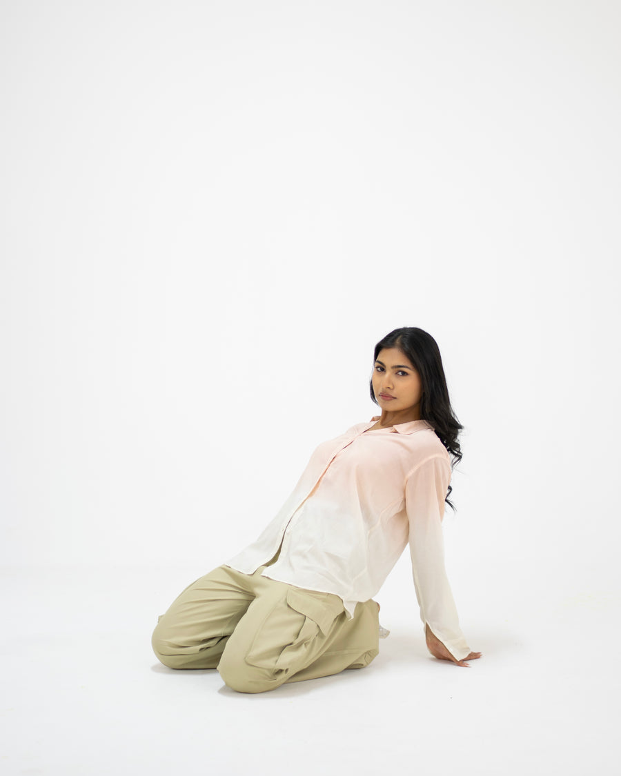 Iced Mocha Cotton Shirt