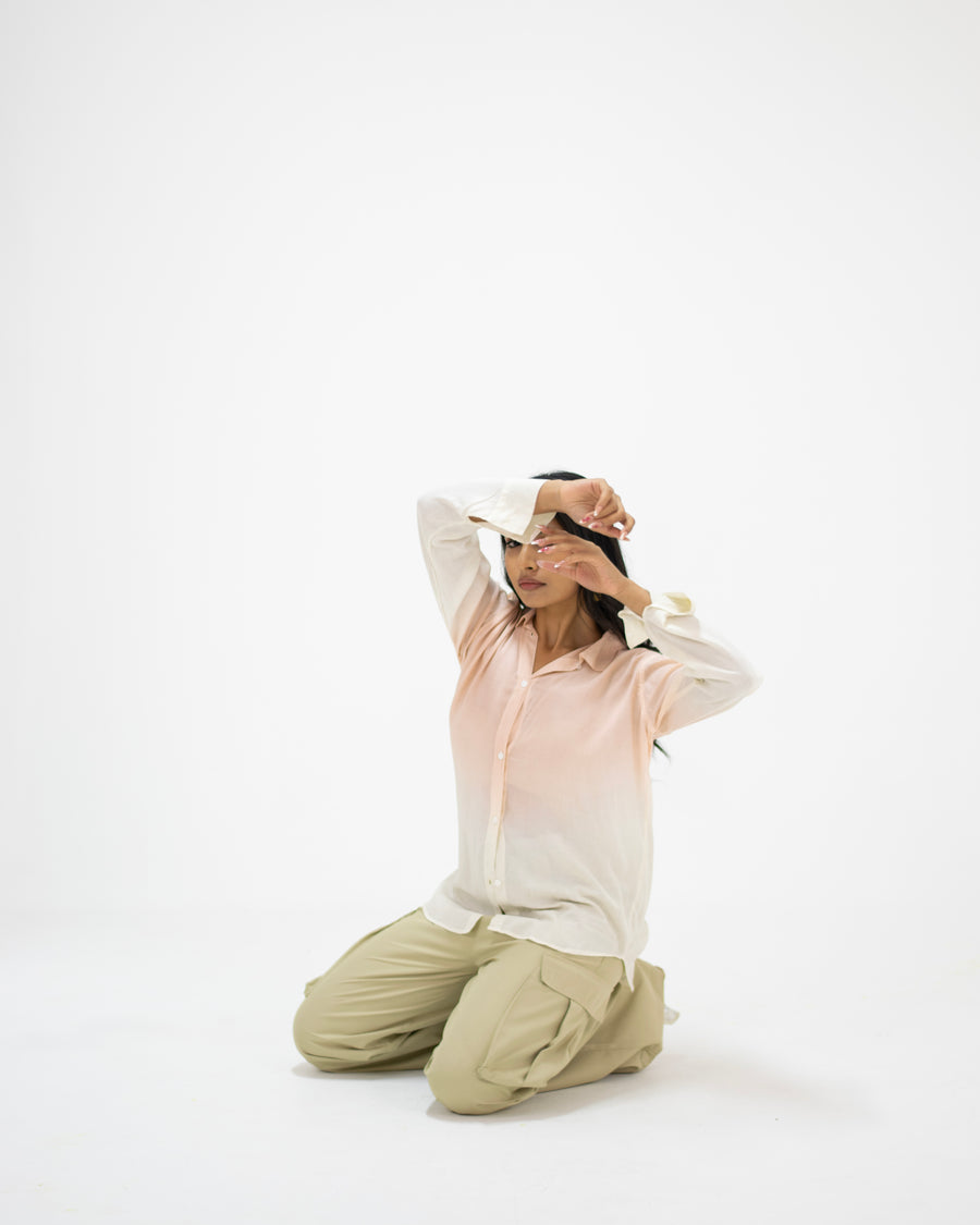 Iced Mocha Cotton Shirt