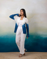 Sunday Blues Ombré Shirt — Women