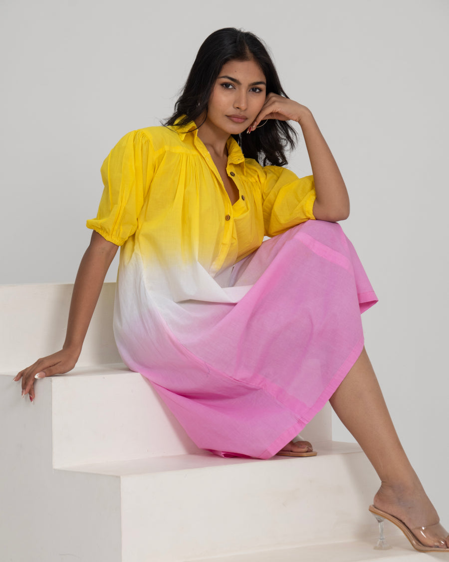 Gulabo Aura Shirt Dress