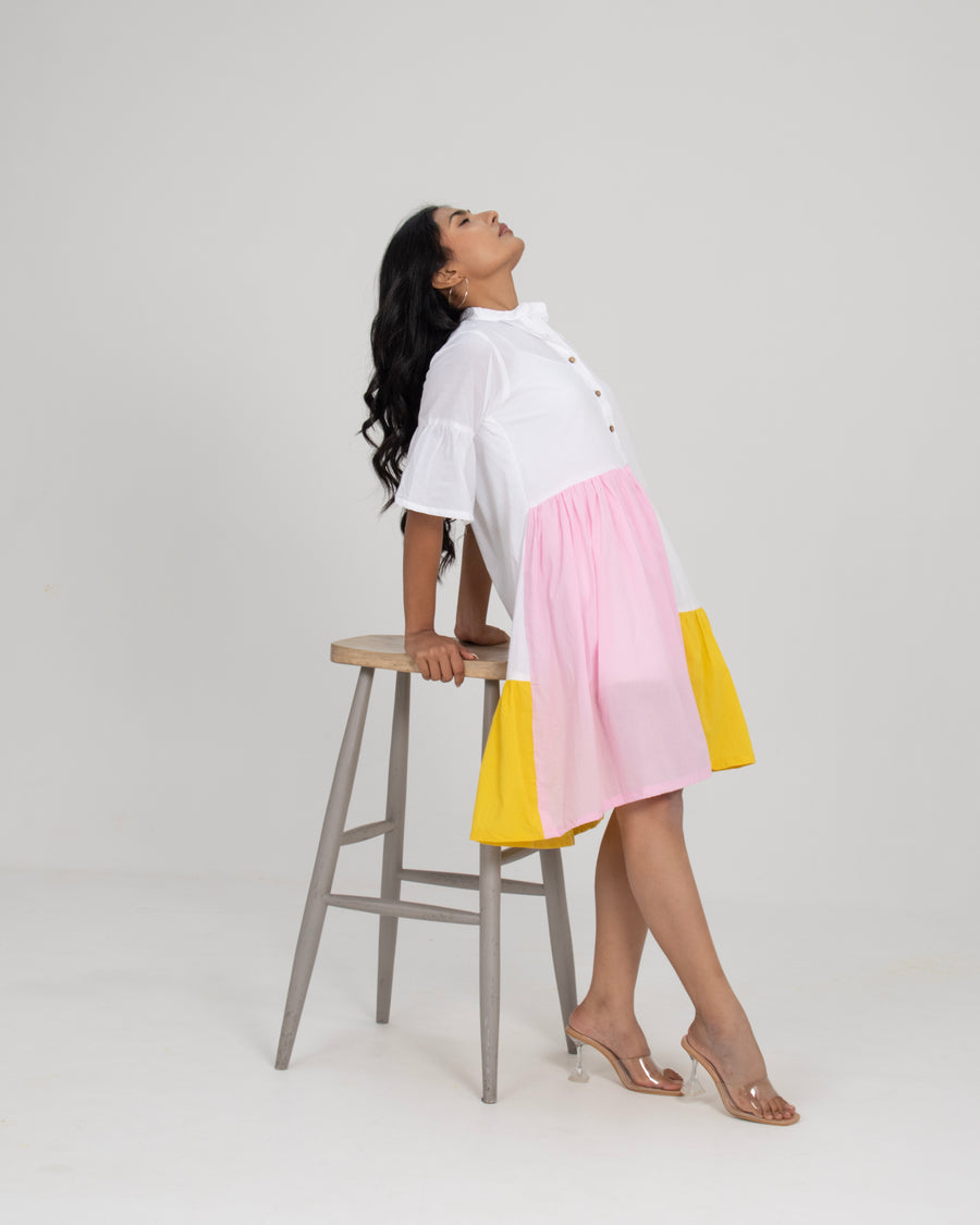 Morning Mellow Shirt Dress