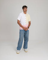 Pastel Edit Colorblock Shirt — Men
