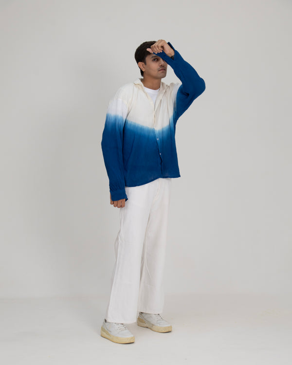 Sunday Blues Ombré Shirt — Men