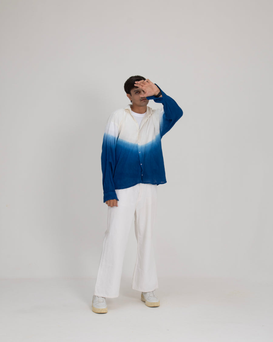 Sunday Blues Ombré Shirt — Men
