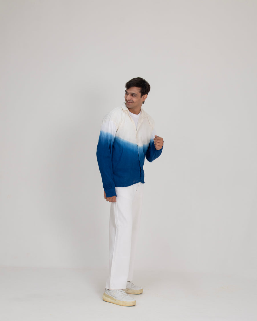 Sunday Blues Ombré Shirt — Men