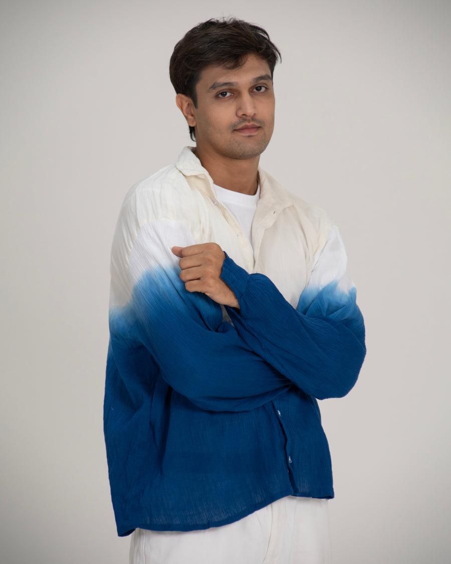 Sunday Blues Ombré Shirt — Men