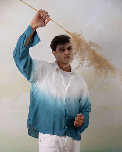 Teal Oasis Shirt — Men