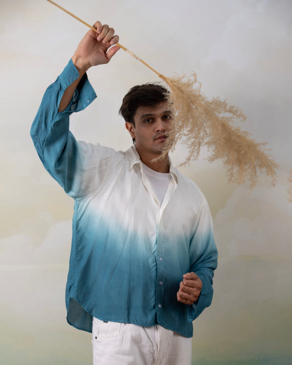 Teal Oasis Shirt — Men