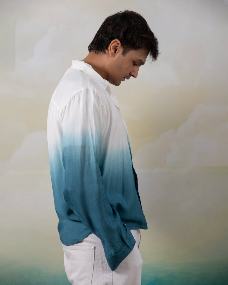 Teal Oasis Shirt — Men
