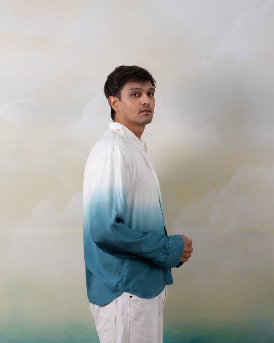 Teal Oasis Shirt — Men